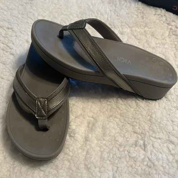 Vionic Pacific Hightide Sandals Pewter Size 7 - Picture 6 of 6